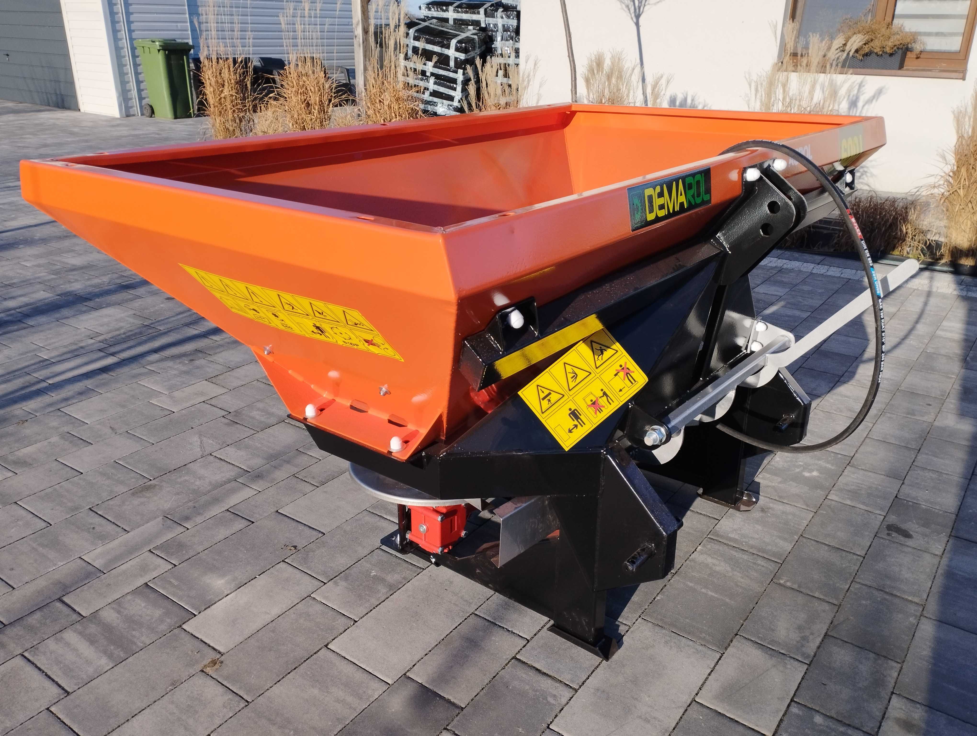 Rozsiewacz do Nawozu Dwutalerzowy NOWY Hydrauliczny+Plandeka Wysyłka