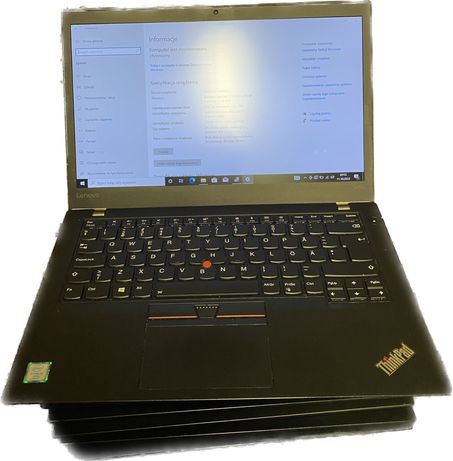 Lenovo ThinkPad T470s i5-7600 ssd 256 Gb ram 8gb fhd ips Win10 gw
