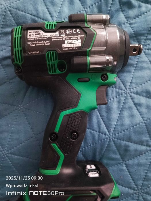 Klucz udarowy Hikoki WR18DH 345Nm 18V