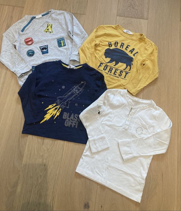 110 - 116 duza paczka ubran dla chlopca