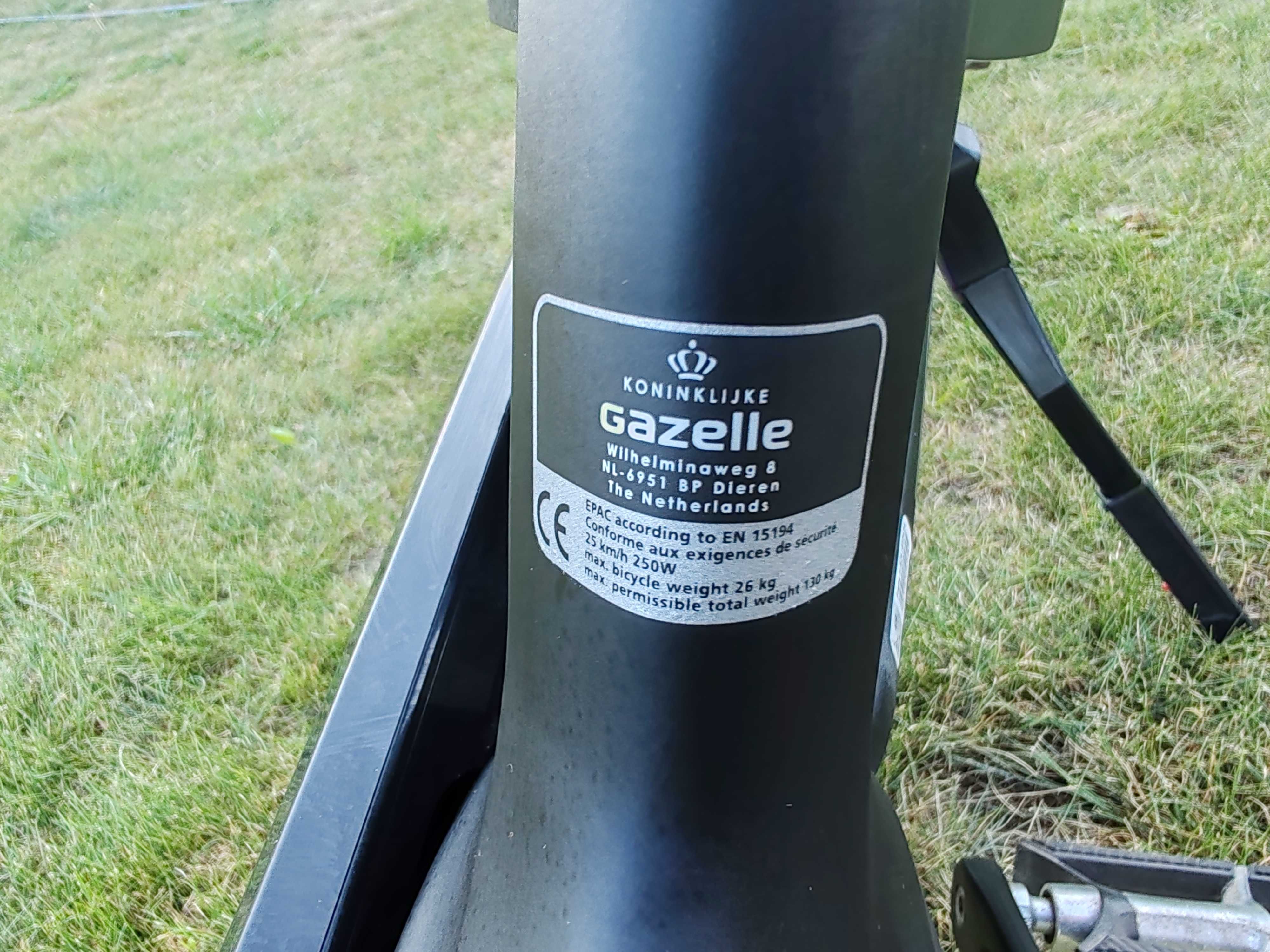 Rower elektryczny gazelle grenoble c7+