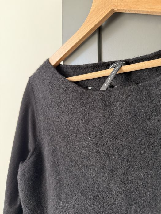 Sweter merino wool welna wiskoza s m zima cieply miekki