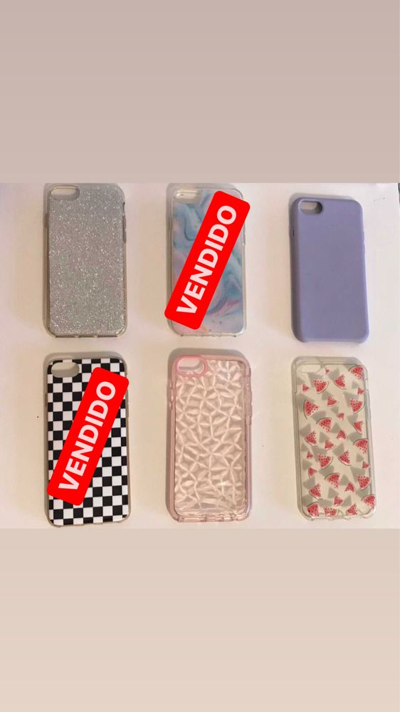 Capas iphone 6s/7/8