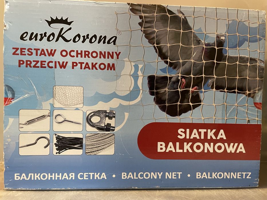 Siatka ochronna przeciw ptakom