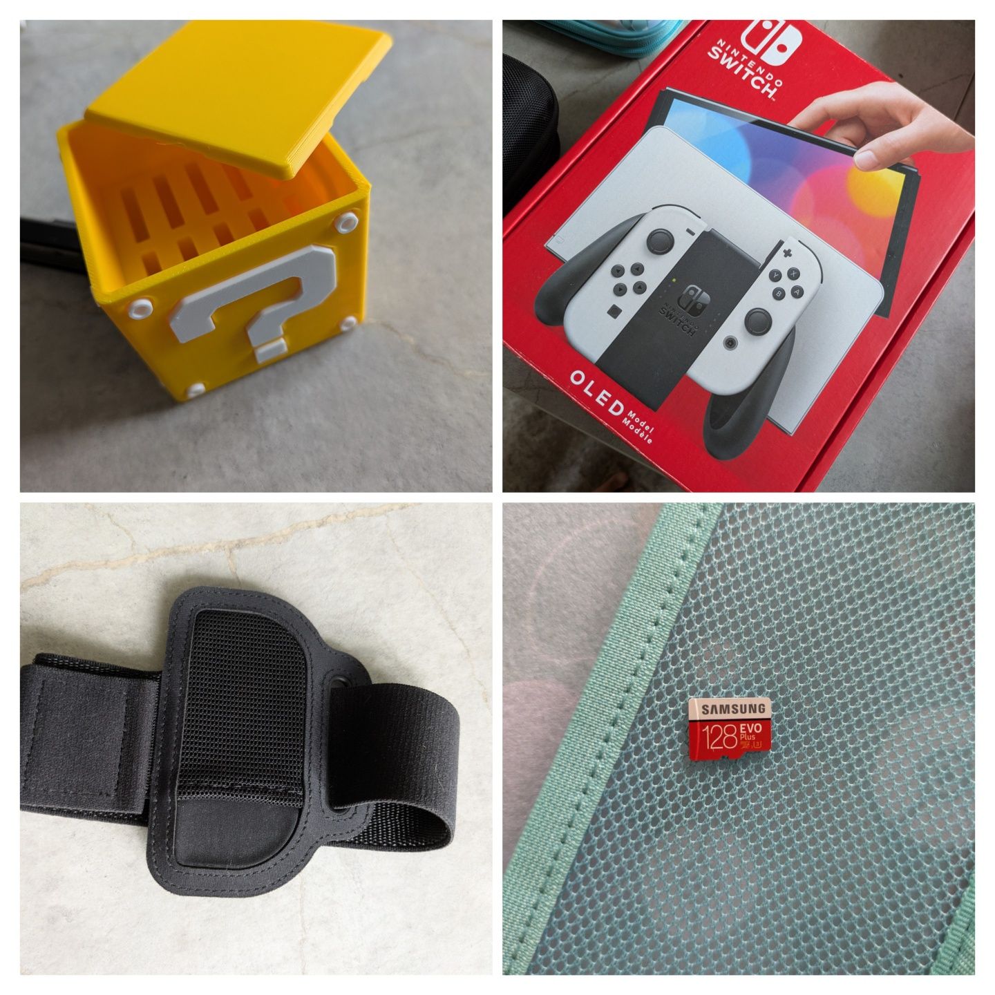 Switch Oled stan idealny z masą akcesoriów i grą