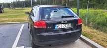 Audi a3, 1.6 mpi, czarny, sprawny