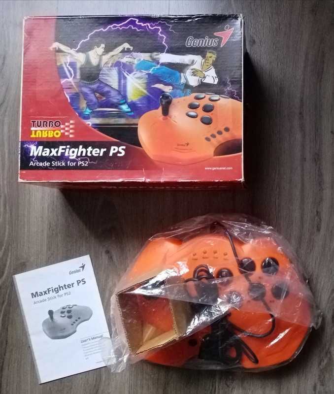 Genius MaxFighter PS Arcade joystick / Playstation ps2 ps1