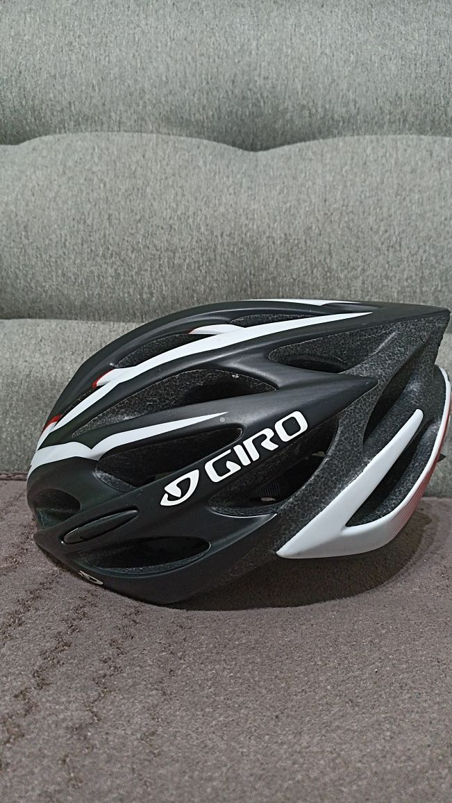 Kask szosowy rowerowy Giro MONZA Mat Black - White rozmiar S