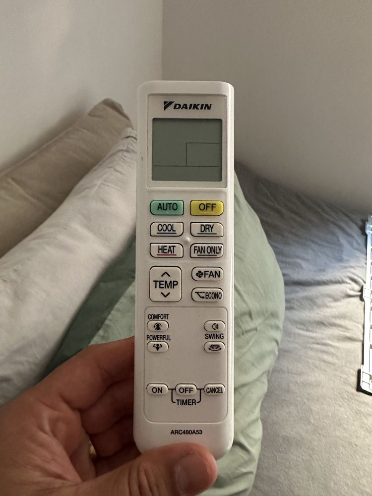 Ar condicionado com 2 split’s Daikin Inverter - 2 anos uso