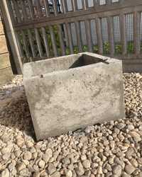 Donice betonowe gazony - bez spodu