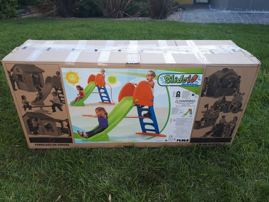 Escorrega Infantil Feber Slide 10 com Água – Com Caixa Original