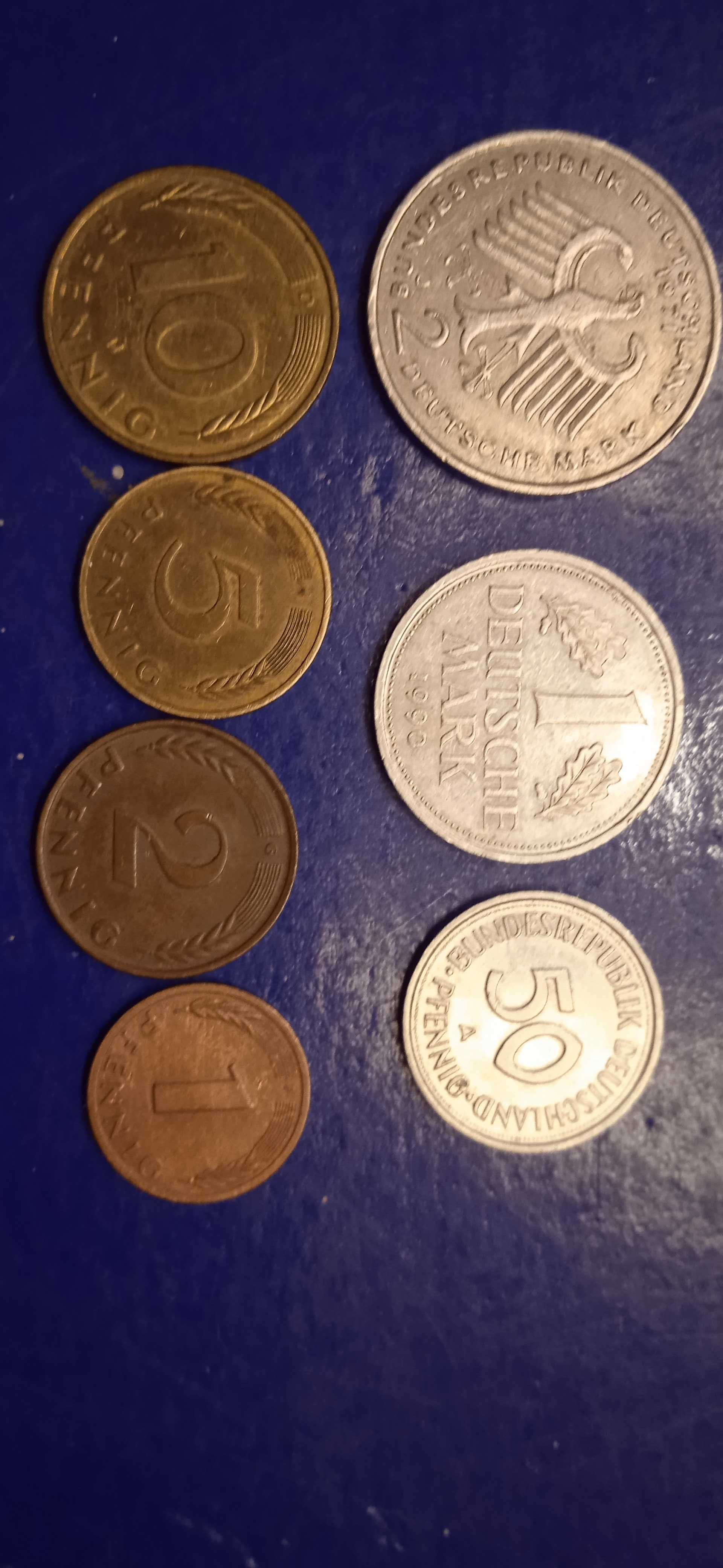 Lote de moedas da Alemanha