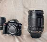 Nikon d3400 + lente 18 - 105 mm