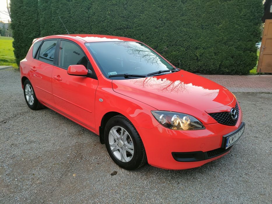 Mazda 3 1.4 Benzyna + LPG 2008 Rok Sprawna klimatyzacja 2 kpl kół alu