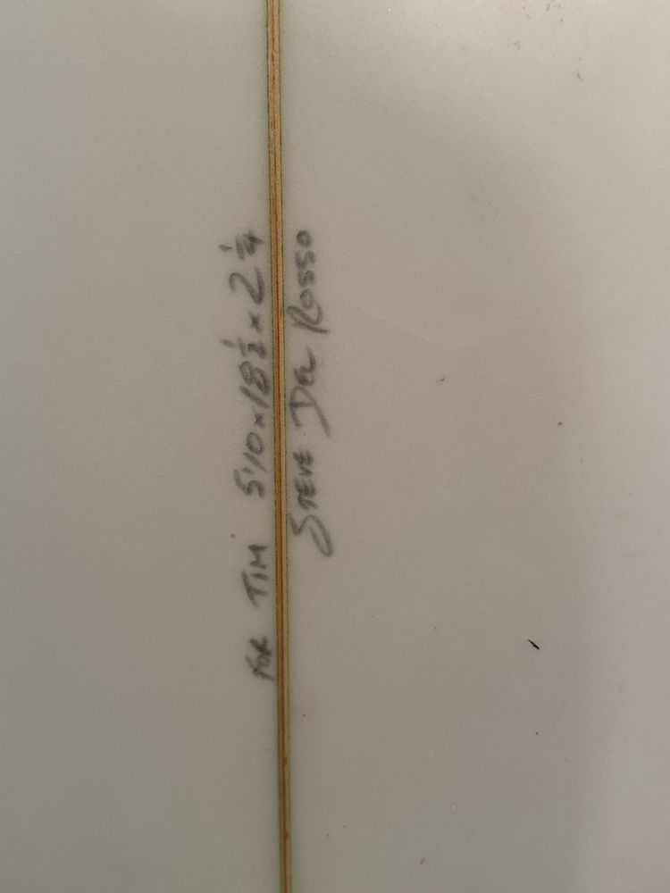 Steve Del Rosso surfboard