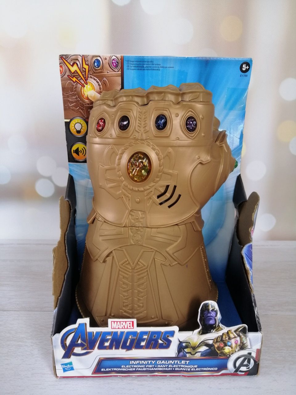 Рукавиця Avengers Infinity Gauntlet Electronic Fist Hasbro