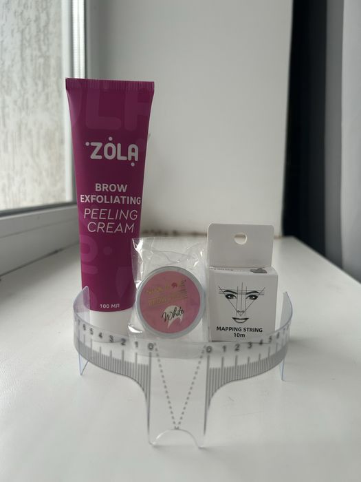 Крем-скатка Zola, паста Nikk Mole, нитка Customs, лінійка! Ціна за все