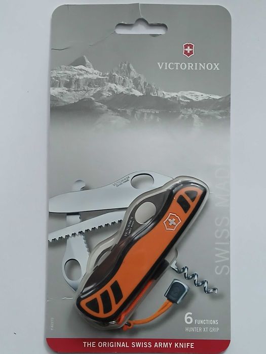 Scyzoryk Victorinox Hunter XT Grip - Orange/Black*nowy*oryginal