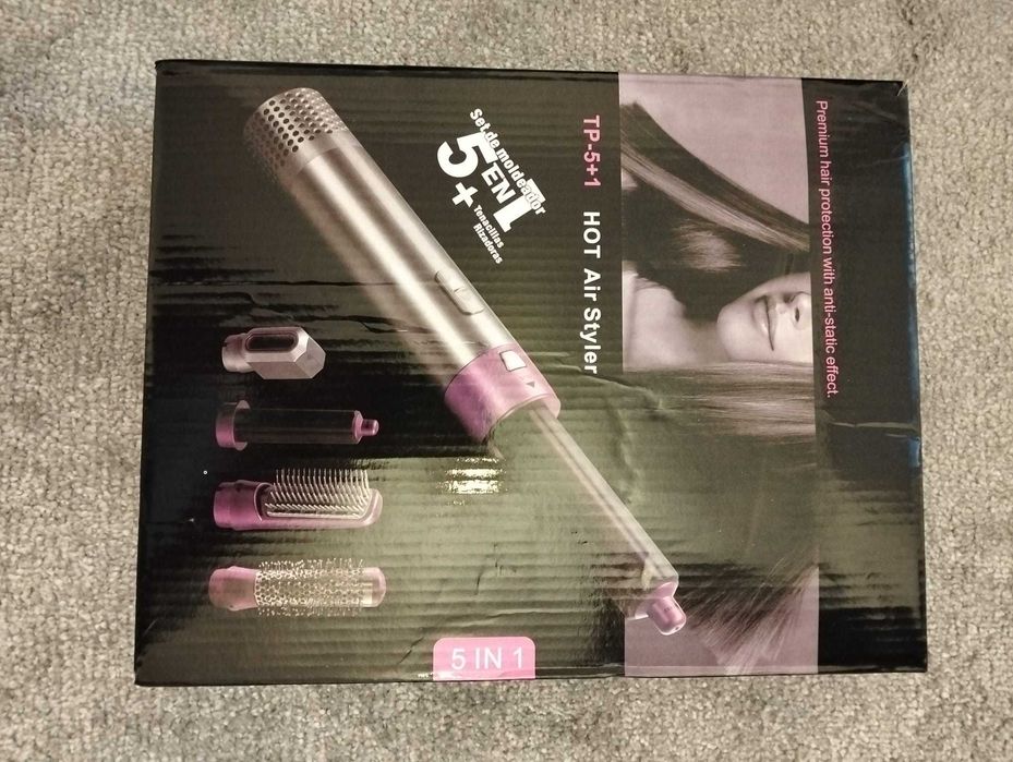 Modelador de cabelo 5 em 1, novo