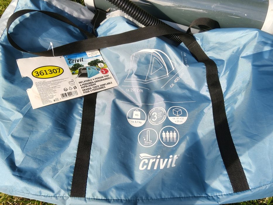 Namiot Dmuchany Crivit 361307   4-osobowy