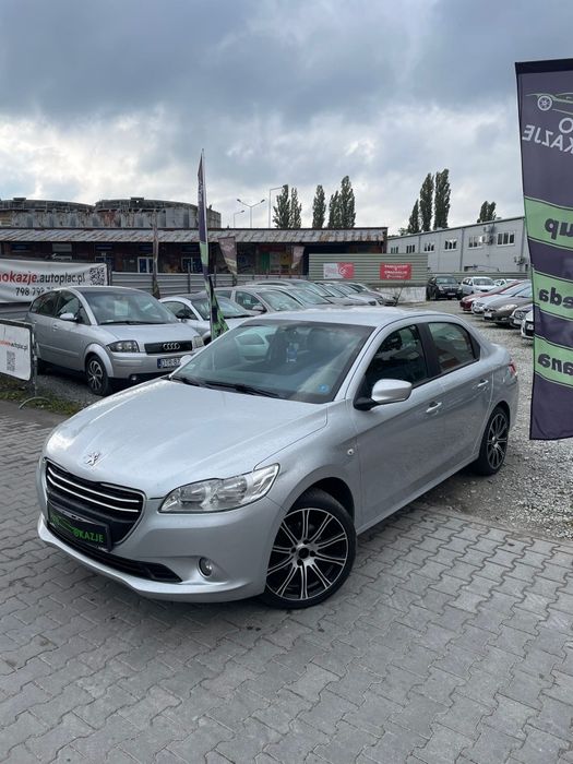 Peugeot 301/ 1.6b// LPG//115 KM//  długie opłaty// 2014r// alufelgi
