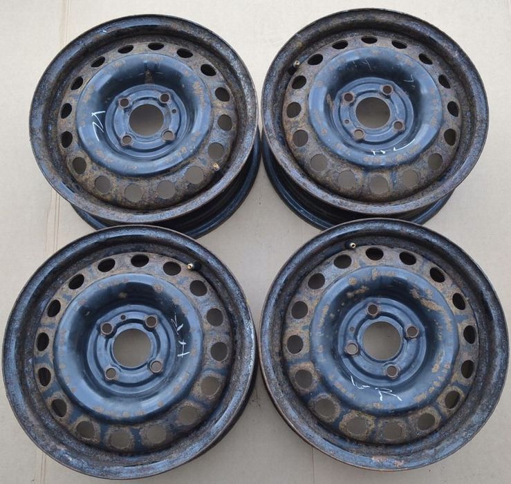 FELGI STALOWE NISSAN 4x100 5J14 ET 45 F-491