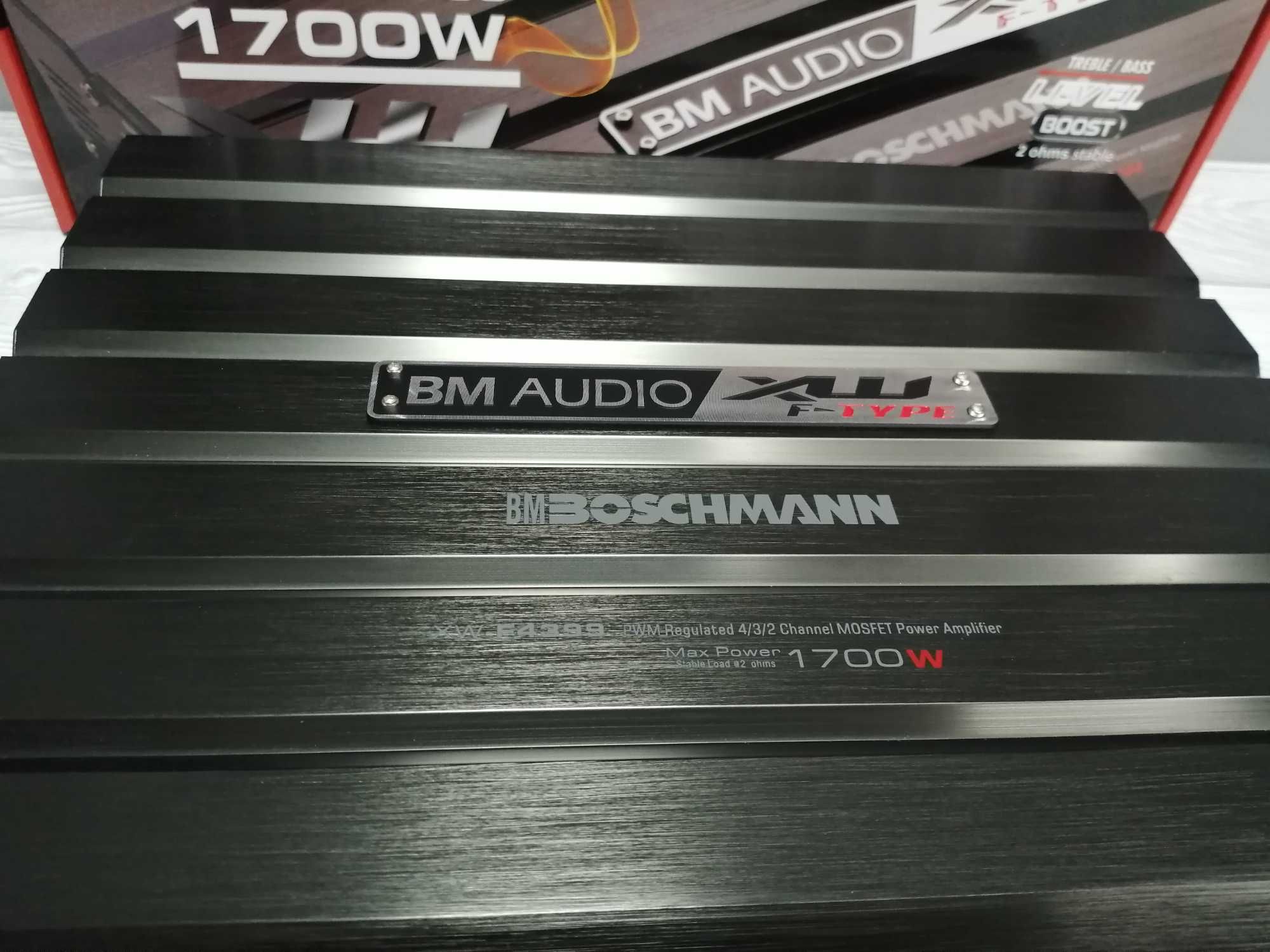 Підсилювач звуку в авто 4 канальний BM Audio XW-F4399 1700W