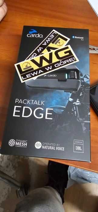 Interkom motocyklowy CARDO edge - 2 kompletne zestawy KRAKÓW