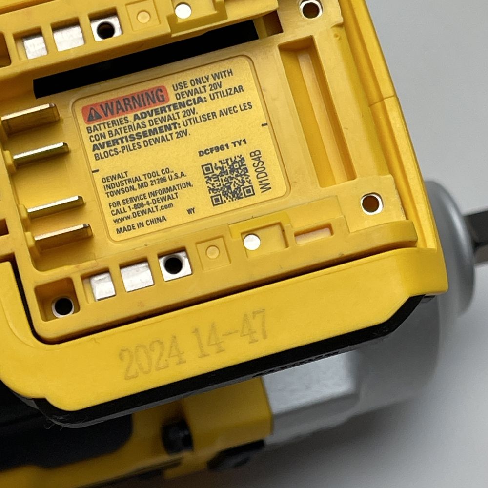 Dewalt Безщіточний Гайковерт DCF961 1/2 20V з США