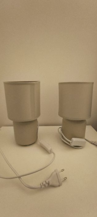 Zestaw dwóch lampek nocnych