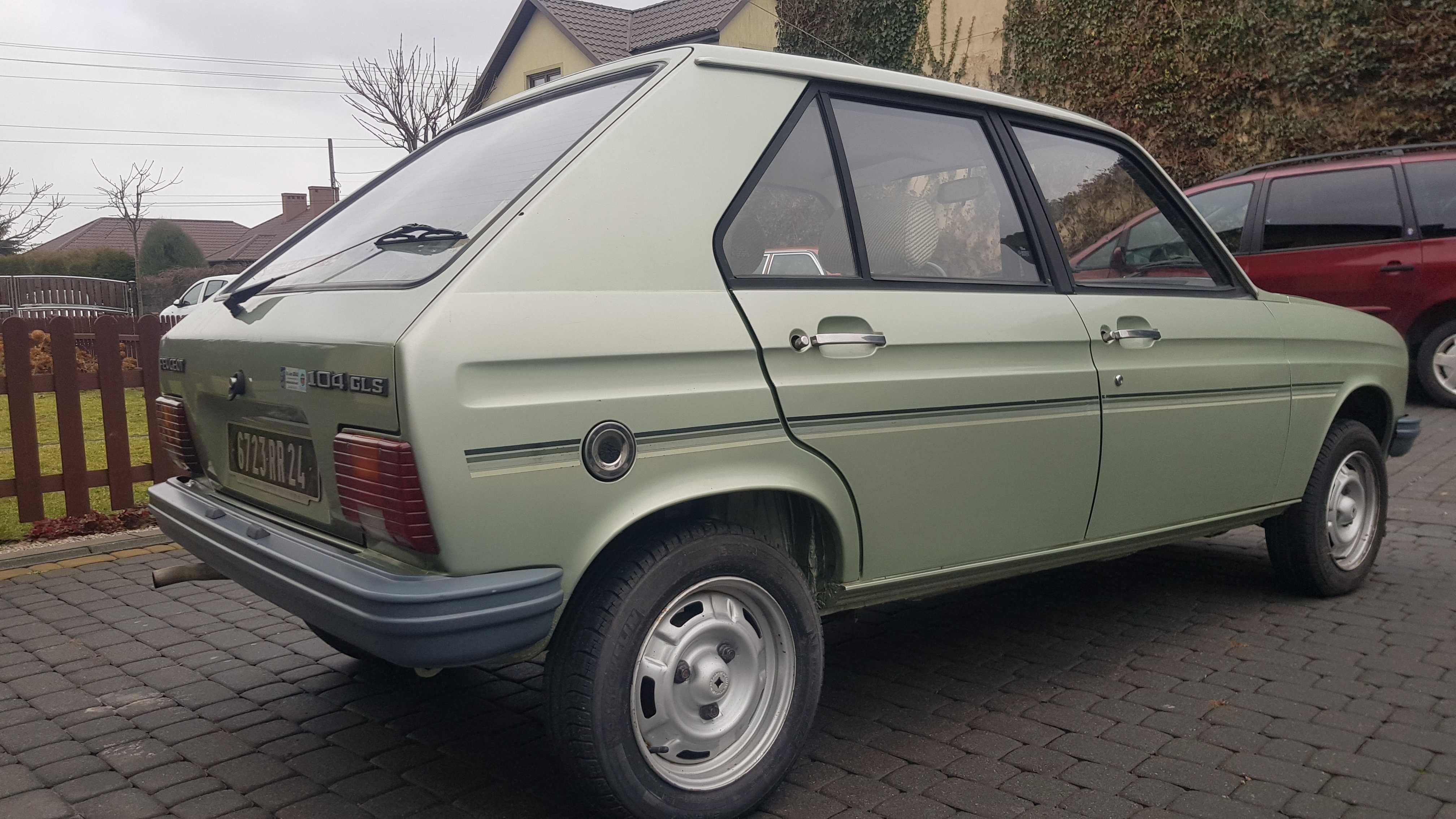Peugeot 104 Super Stan w Oryginale z Południa Francji 1987r 38 LAT