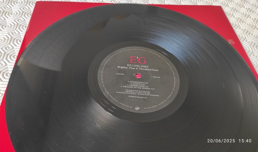 Killing Joke - Brighter Than A Thousand Suns LP