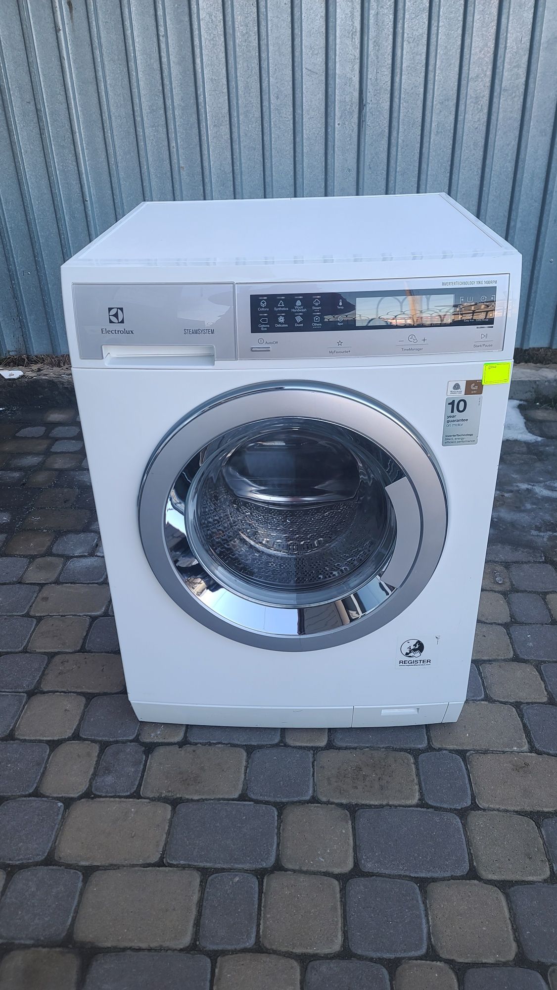 Пральна машина  ELECTROLUX EWF 1408 WDL. 10KG загрузка