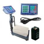 WAGA MAGAZYNOWA elektroniczna LCD 150 kg 30x40cm z oparciem