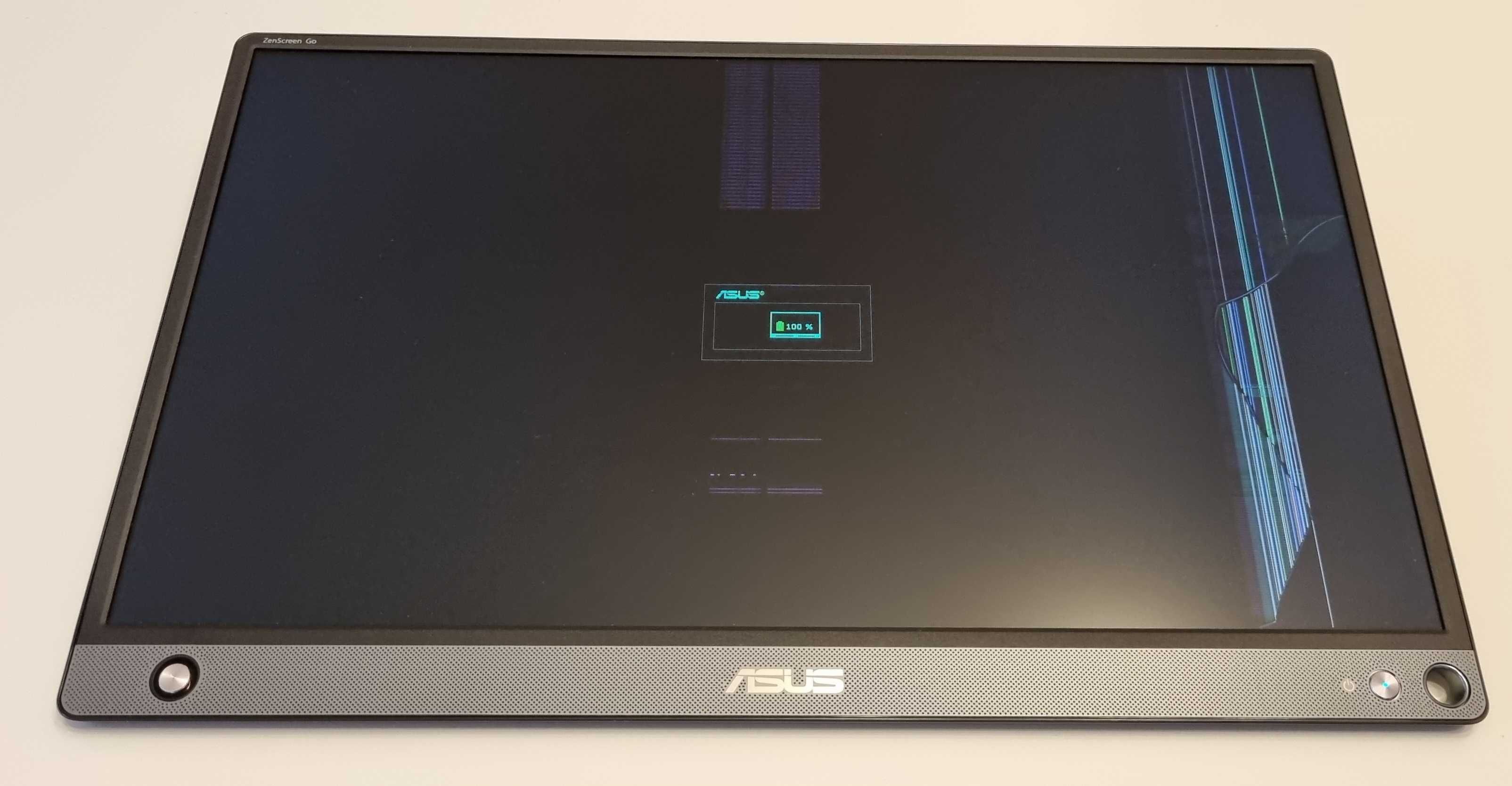 Monitor ASUS ZenScreen GO MB16AHP - Uszkodzony