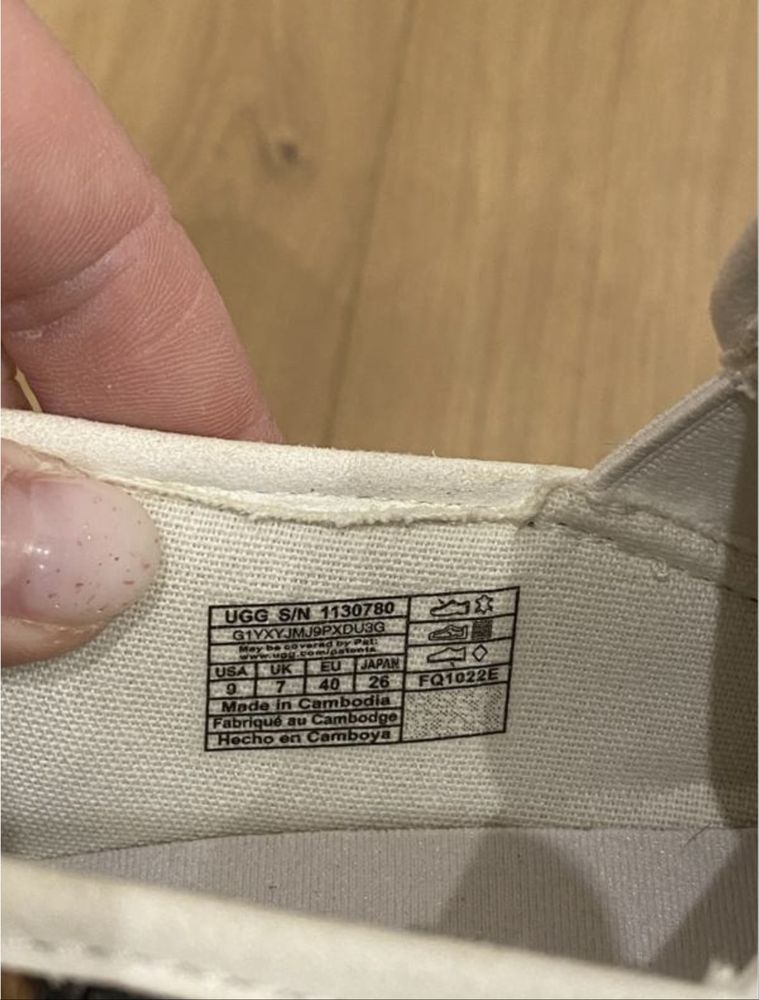 Акция!!Ugg мокасины балетки женские оригинал леопард 39/40
