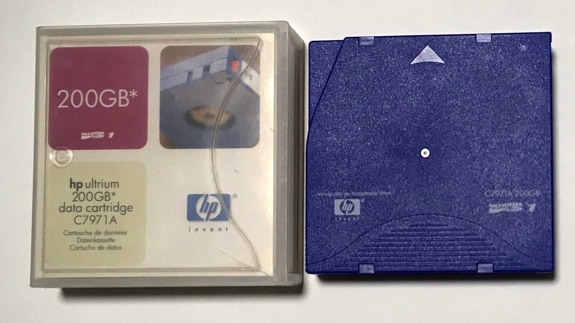 HP data cartridge, картридж 200GB