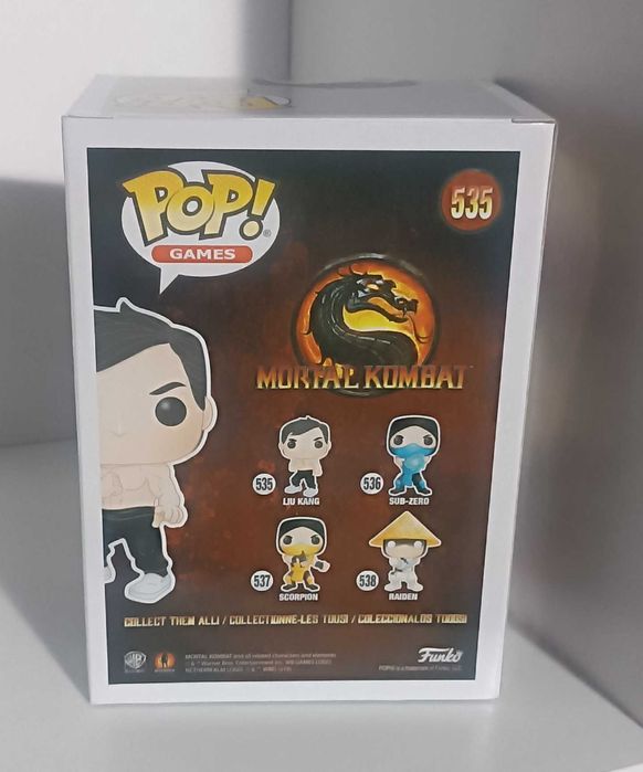 Funko Pop! Mortal Kombat Liu Kang #535
