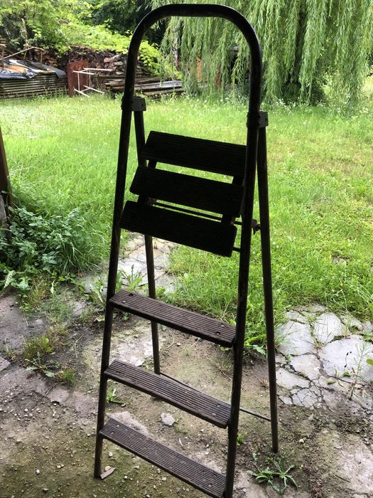 Drabina stalowa masywna