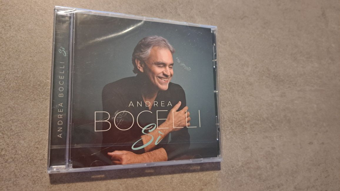 Album Si, Andrea Bocelli, CD, w opakowaniu