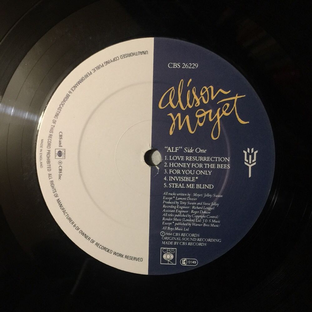 Vinil: Alison Moyet - Alf - 1984