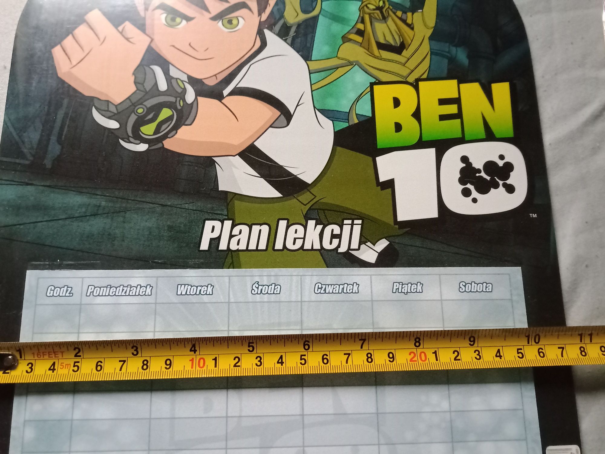 Ben 10 plan lekcji