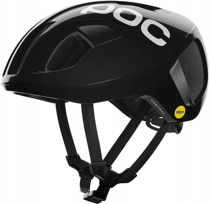 Kask rowerowy Poc Ventral Mips Uranium Black Matt L 56-61cm