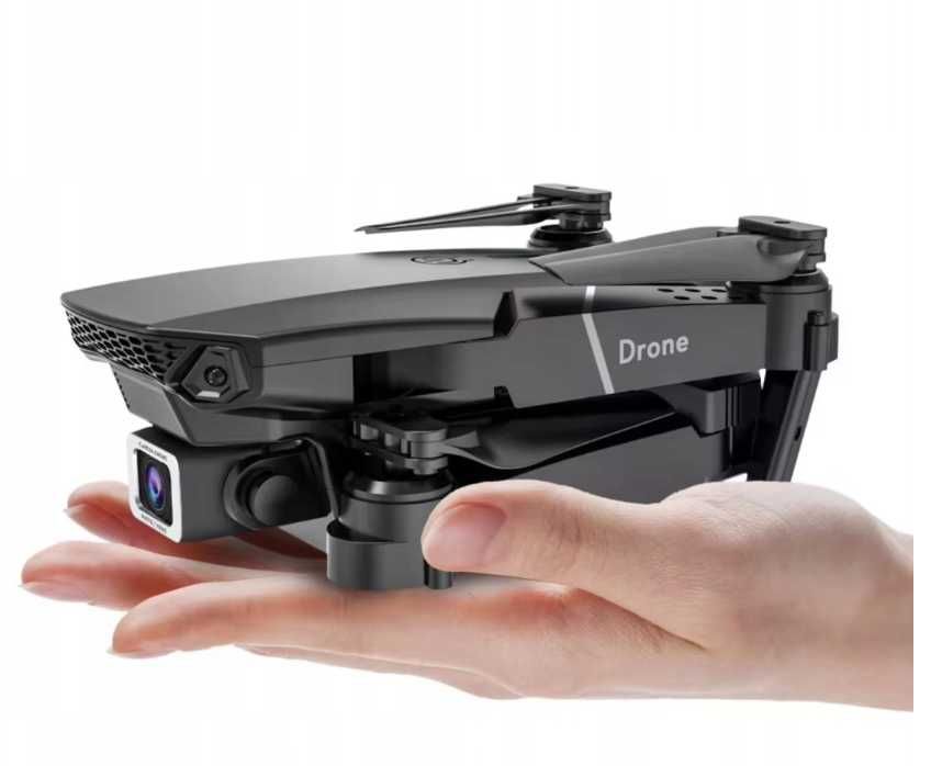 E100 PRO Dron 2 Kamery HD Zawis 350m + Baterie - (Wyprzedaż)