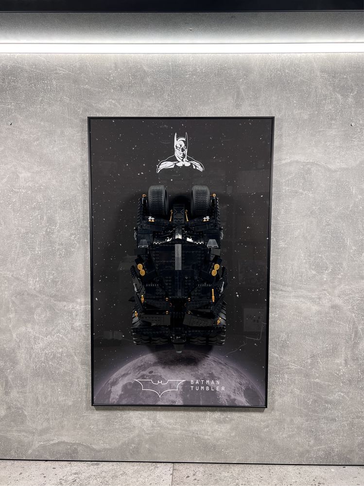 Рамка на стіну для LEGO DC Super Heroes Batman Batmobile Tumbler 76240