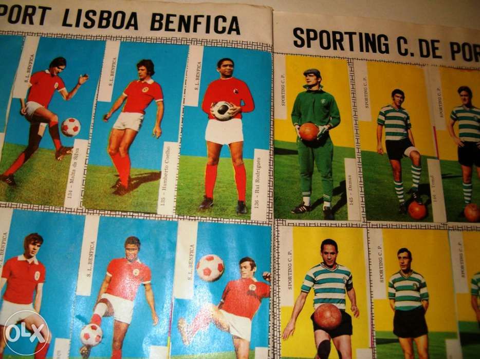 Caderneta de cromos - Futebol 71-72