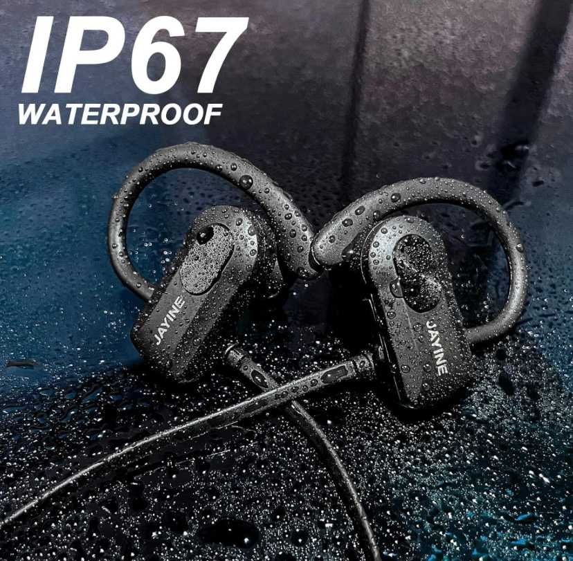 JAYINE Słuchawki Bluetooth w uchu