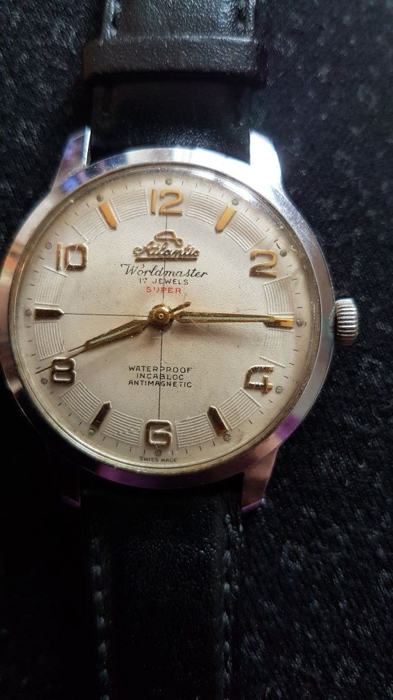 Zegarek dla kolekcjonera atlantis worldmaster 17 jewels super