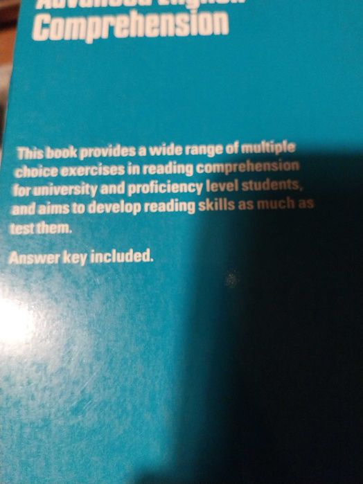 Advanced english comprehension