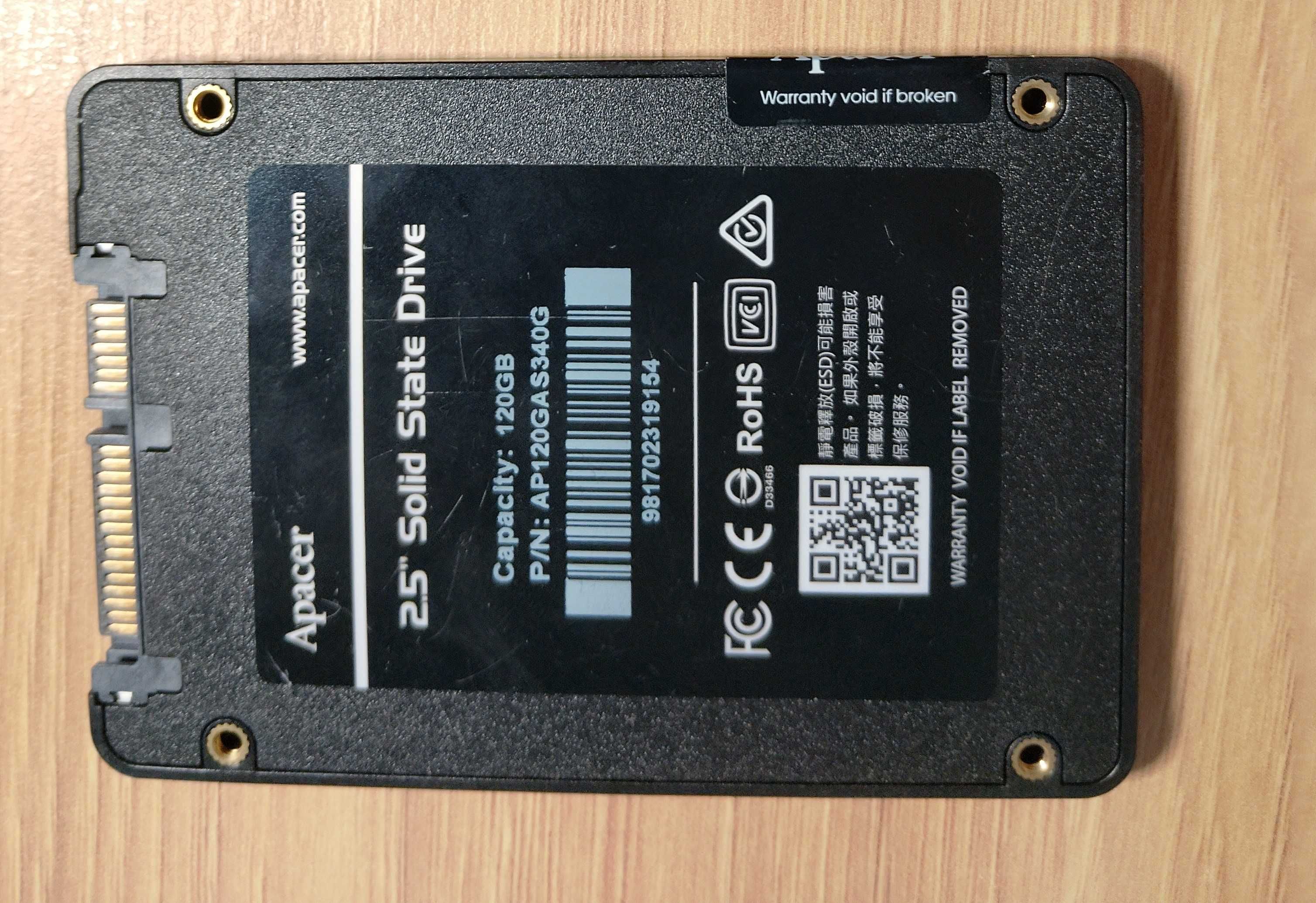 Диск SSD 120Gb Apacer